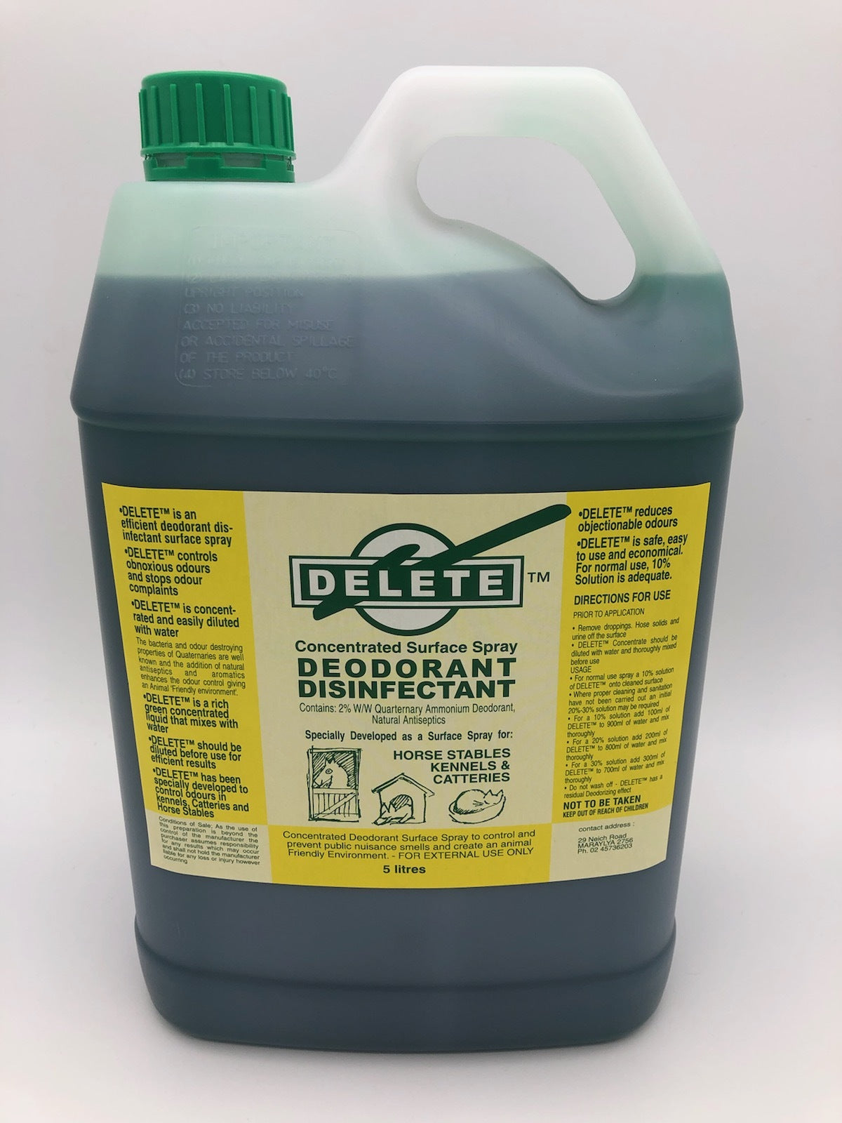 Delete Deodorant Disinfectant