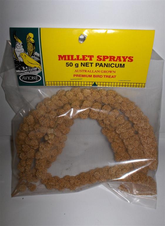 Millet Sprays Panicum 50G Bb180