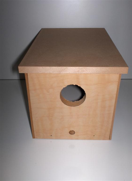 Wooden Finch Breeding Box