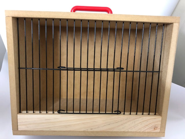 Wooden Carry Box Small Bird