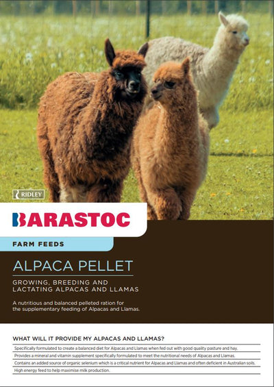 Barastoc Alpaca Pellet 20kg