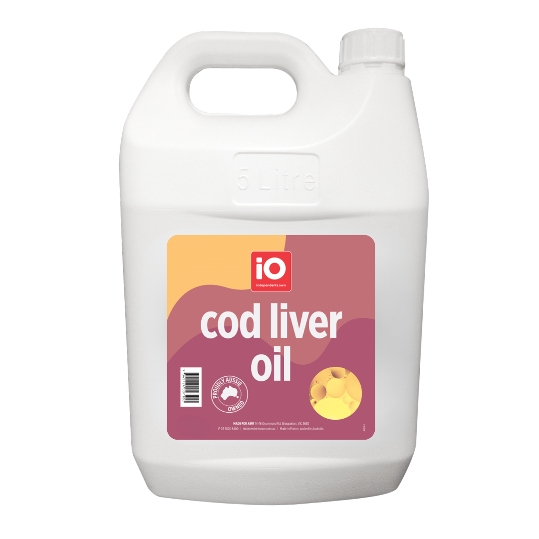 iO cod liver oil 1L