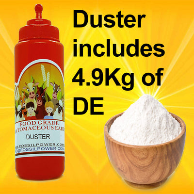 Diatomaceous Earth Livestock Grade Duster 400g