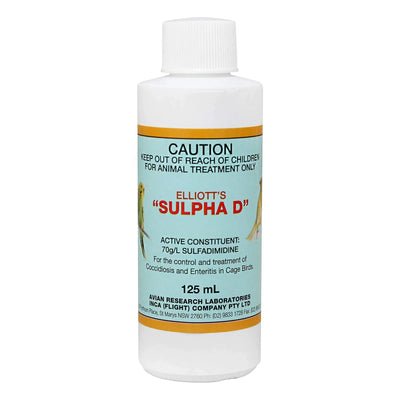 Elliot's Sulpha D 125ml