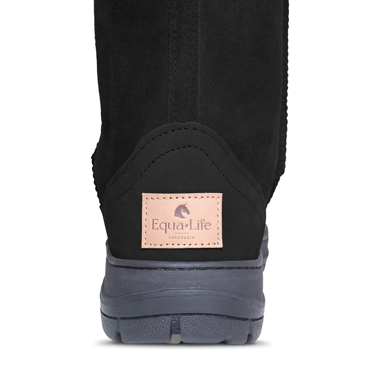 EquaTREK Unisex Black Equestrian Outdoor Ugg Boot - Size 8