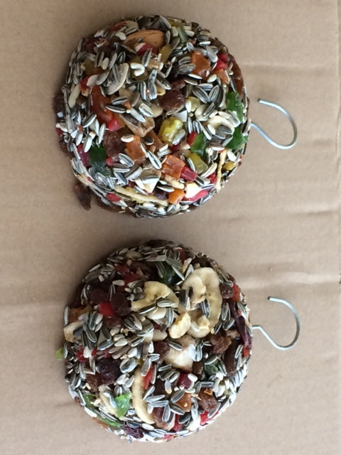 Parrot Fruit Nut Lollypop