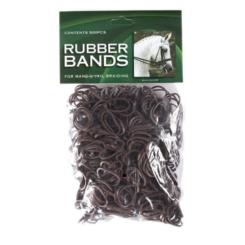 Showmaster Mane Braid Rubber Bands - 500 Pack