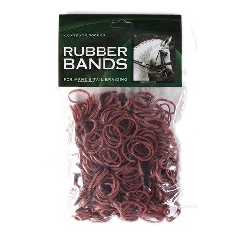 Showmaster Mane Braid Rubber Bands - 500 Pack