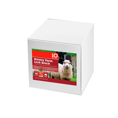 iO Hobby Farm Lick Block 20kg