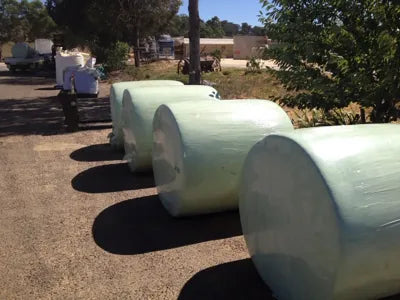 Shaving Round Bale