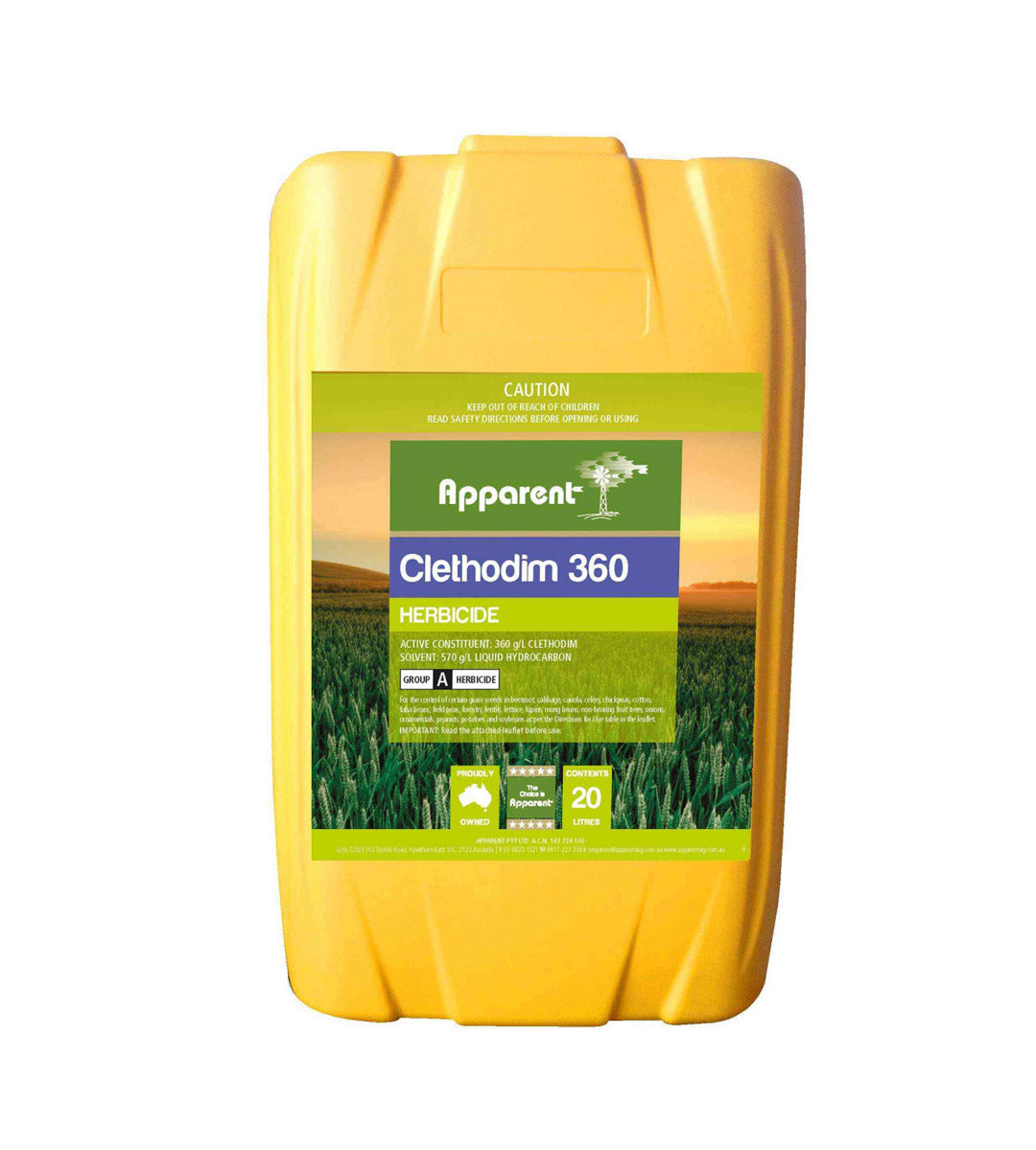 Apparent Clethodim 360 20lt