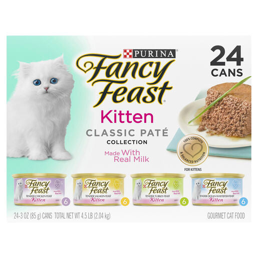 Purina Fancy Feast Classic Paté Kitten Tender Chicken Feast 85g