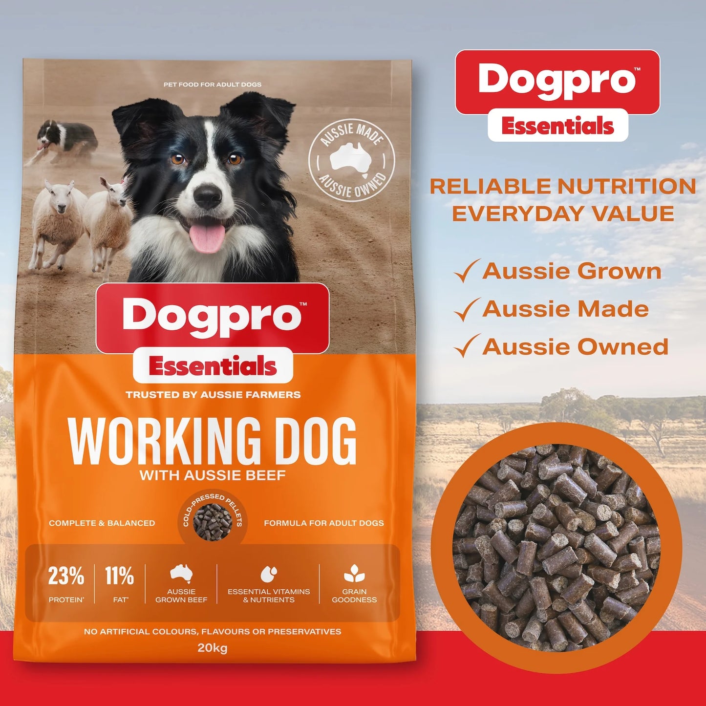 DogPro Working Dog 20kg