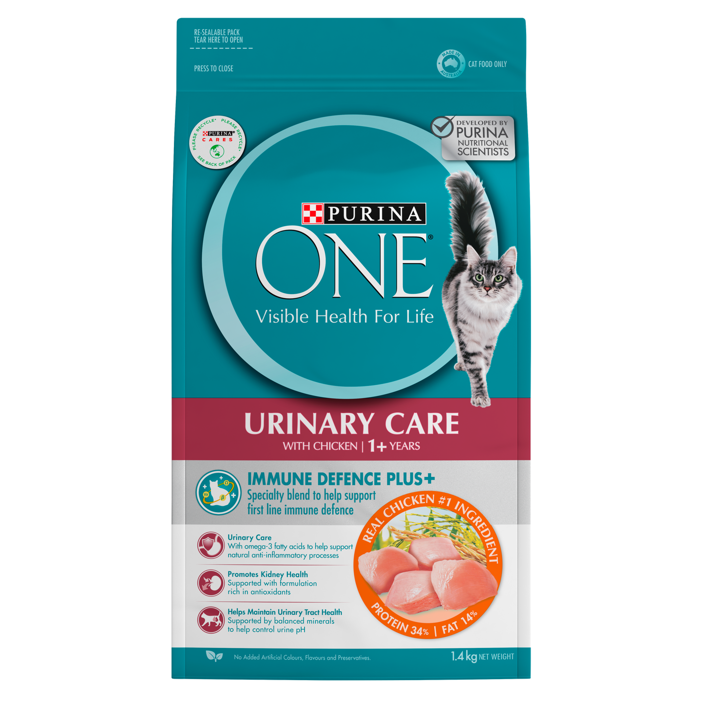 Purina ONE Adult Urinary Care UTH Chicken 1.4Kg