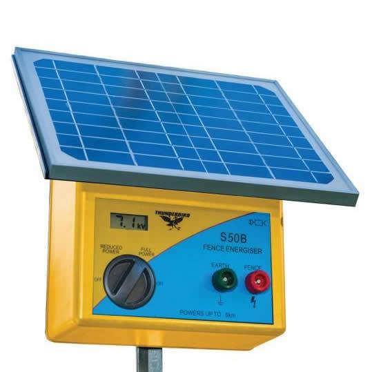 Thunderbird 5KM Solar Energiser Model S-50B