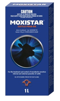 Moxistar Cattle Pour On 1L