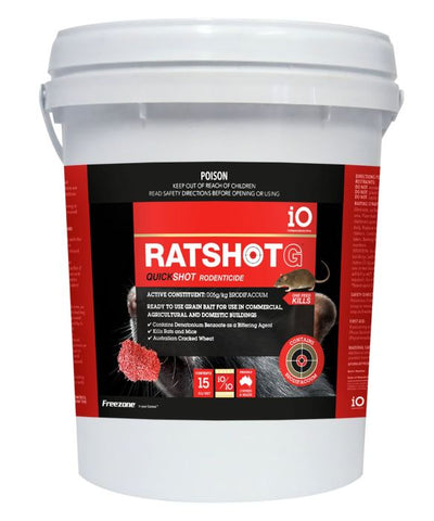 iO Ratshot Rapid Kill Grain 15kg RED