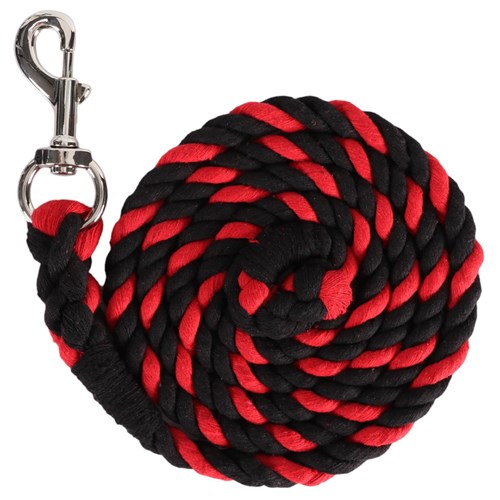 Poly Cotton Lead Rope Small Snap - 7'