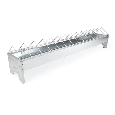 POULTRY GALVANISED FEED TROUGH (75M)