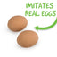 NESTING EGGS POULTRY - CERAMIC (2PK)