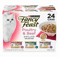 Purina Fancy Feast Beef Poultry Grilled 24X85G