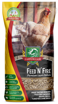 Castlereagh Feed ‘N' Fire Layer Pellets 20kg