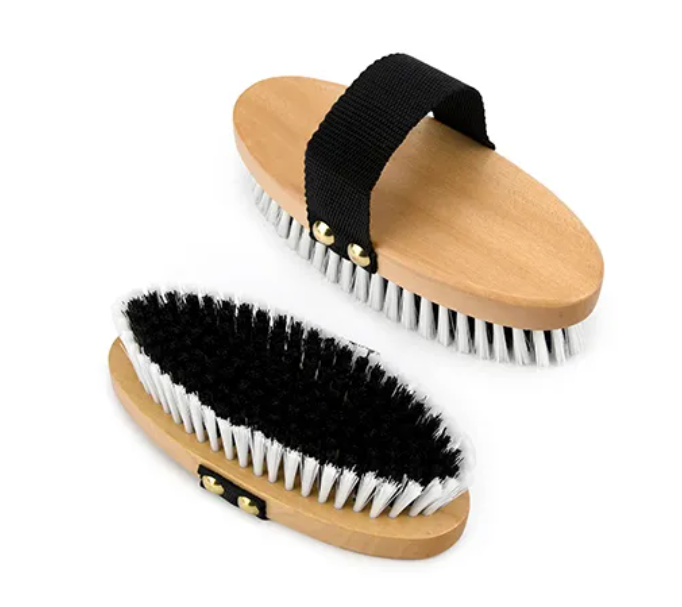 BainBridge Finishing Brush Black/White Bristles - SNR