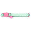 CAT COLLAR- DOTS & FACE BUCKLE