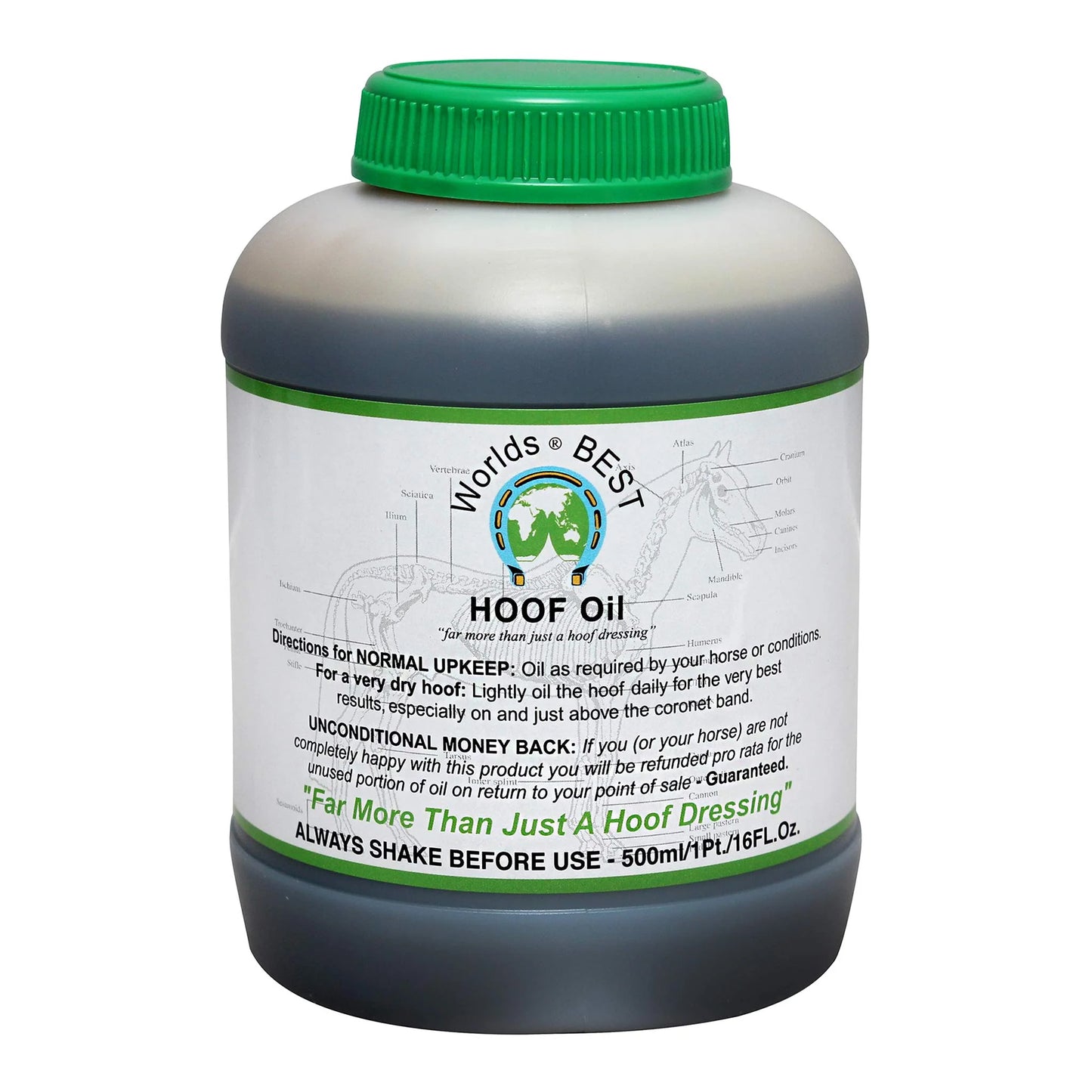 Worlds Best Hoof Oil 500ML