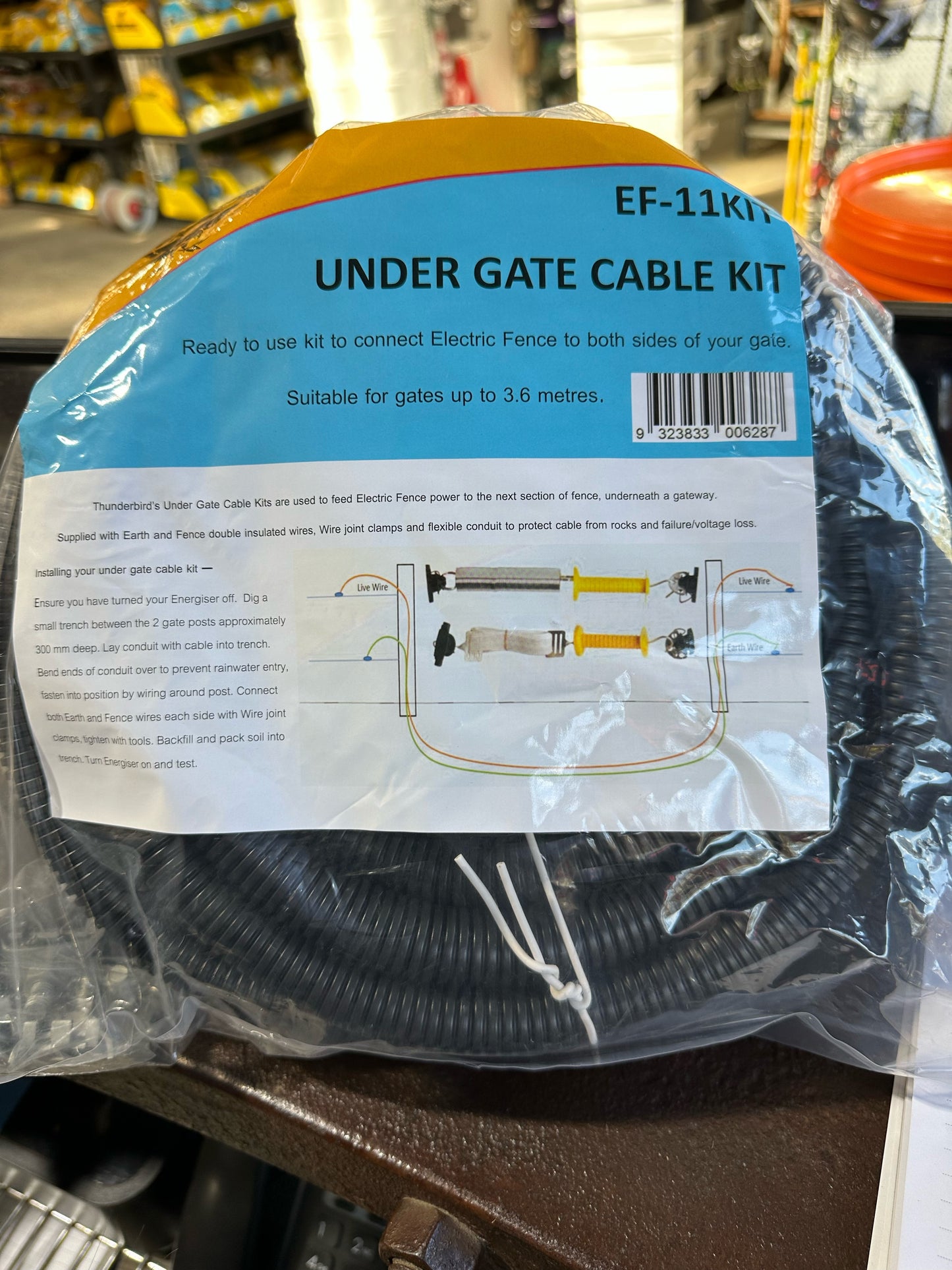 Under Gate Cable Kit EF-11KIT