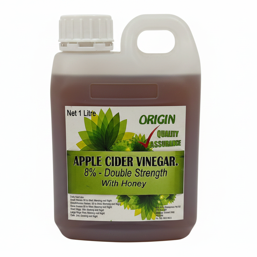 Origin Apple Cider Vinegar - Background Removed