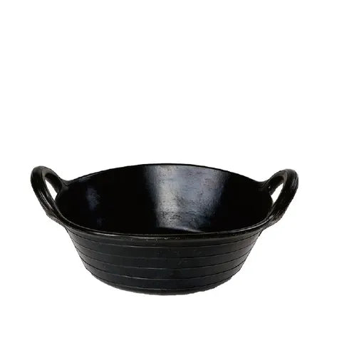 Rubber Pan w Handles