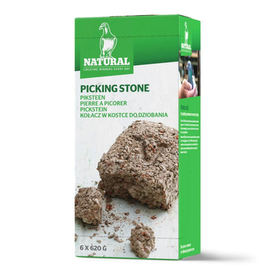 Natural Picking Stone Pigeon 6x620g (BOX)