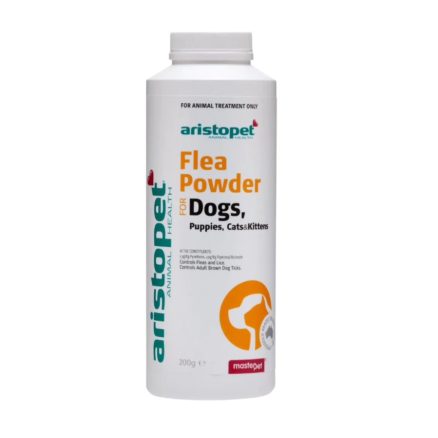 Aristopet Flea/Tick Grooming Powder W/Tea Tree 200G