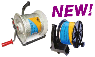 Thunderbird Pre-loaded Reel with 200m White Poly Tape