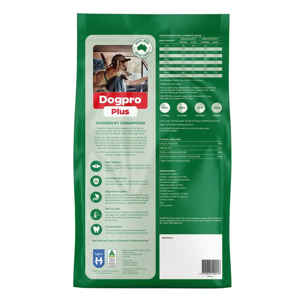 DogPro Game On 20kg