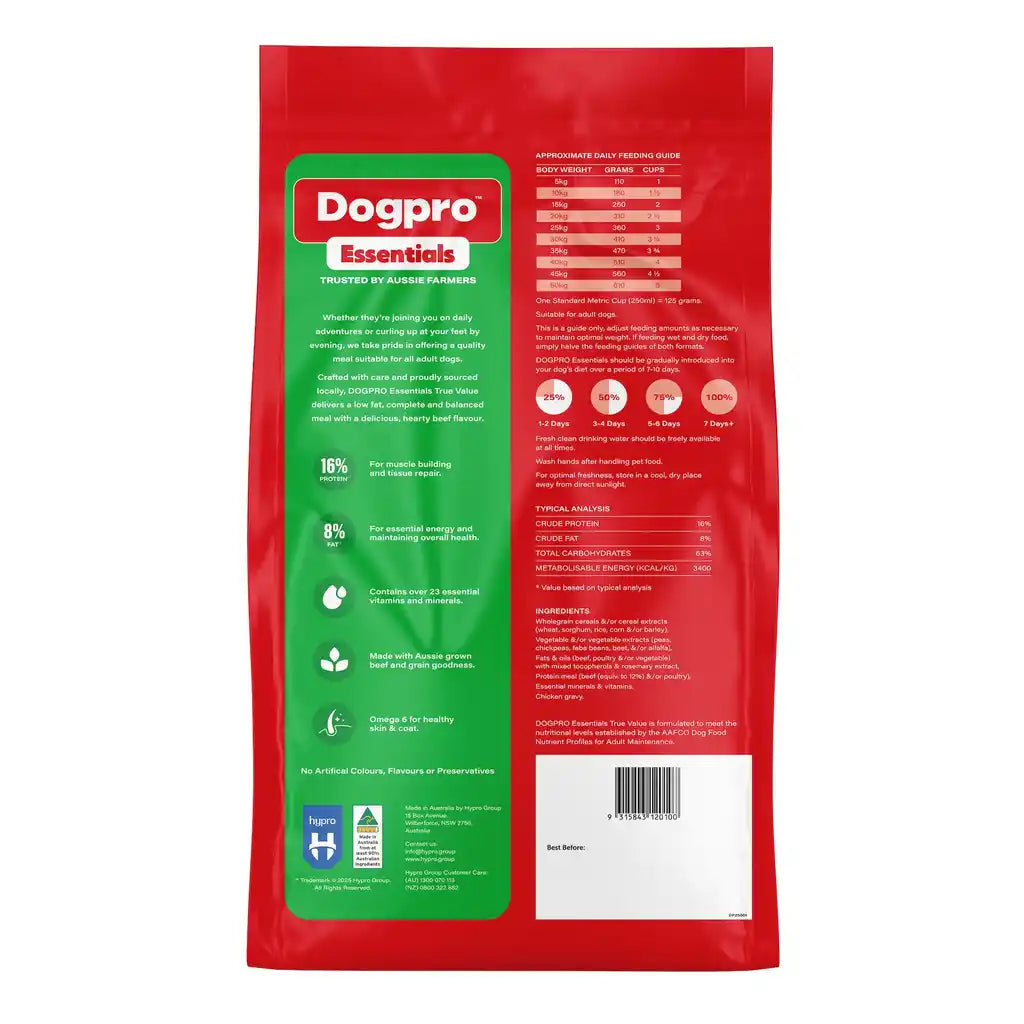 DogPro True Value 20kg