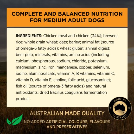 Purina Pro Plan Adult Medium Breed Chicken 15kg