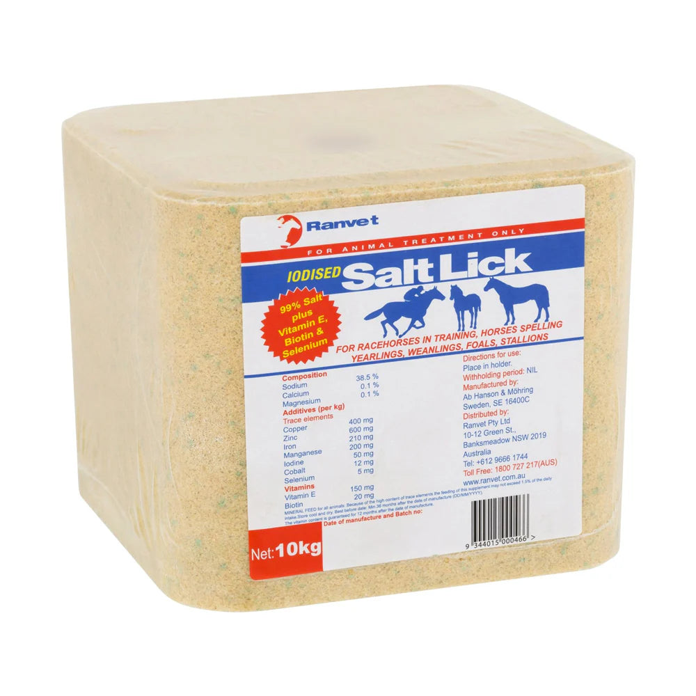 Ranvet Salt Lick 10KG