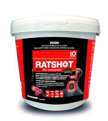 IO Ratshot kill block 8KG RED