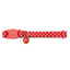 CAT COLLAR- DOTS & FACE BUCKLE