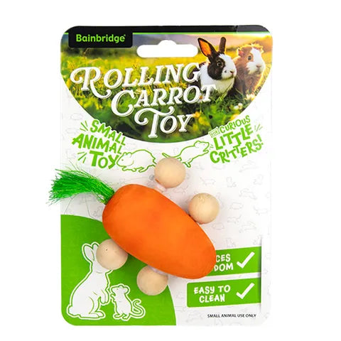 Bainbridge Rolling Carrot - Small Animal Toy