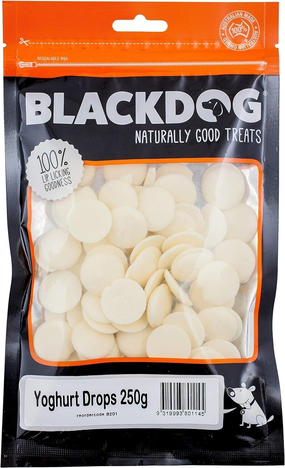 Blackdog Yougurt Drops 250g