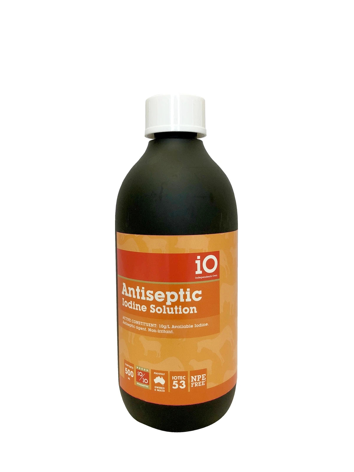 iO Antiseptic Iodine Solution 500mL