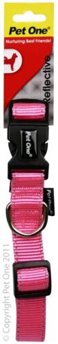 Pet One Collar Nylon Reflextive EXTRA LARGE- 40 X 65cm 25mm
