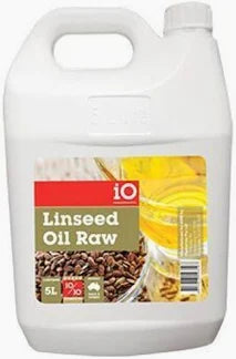 iO Linseed Oil Raw 5L