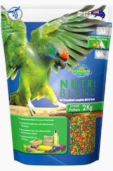 Vetafarm Parrot Nutriblend Pellets Small 2Kg