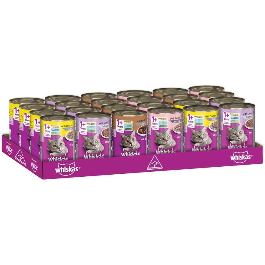 Mars Whiskas Rural 400Gm X 24 Cans