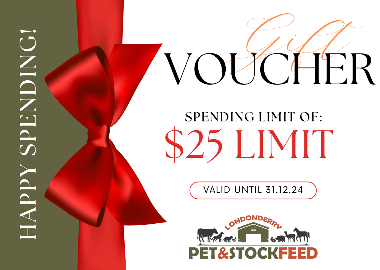 Londonderry Pet & Stock Feeds Gift Card