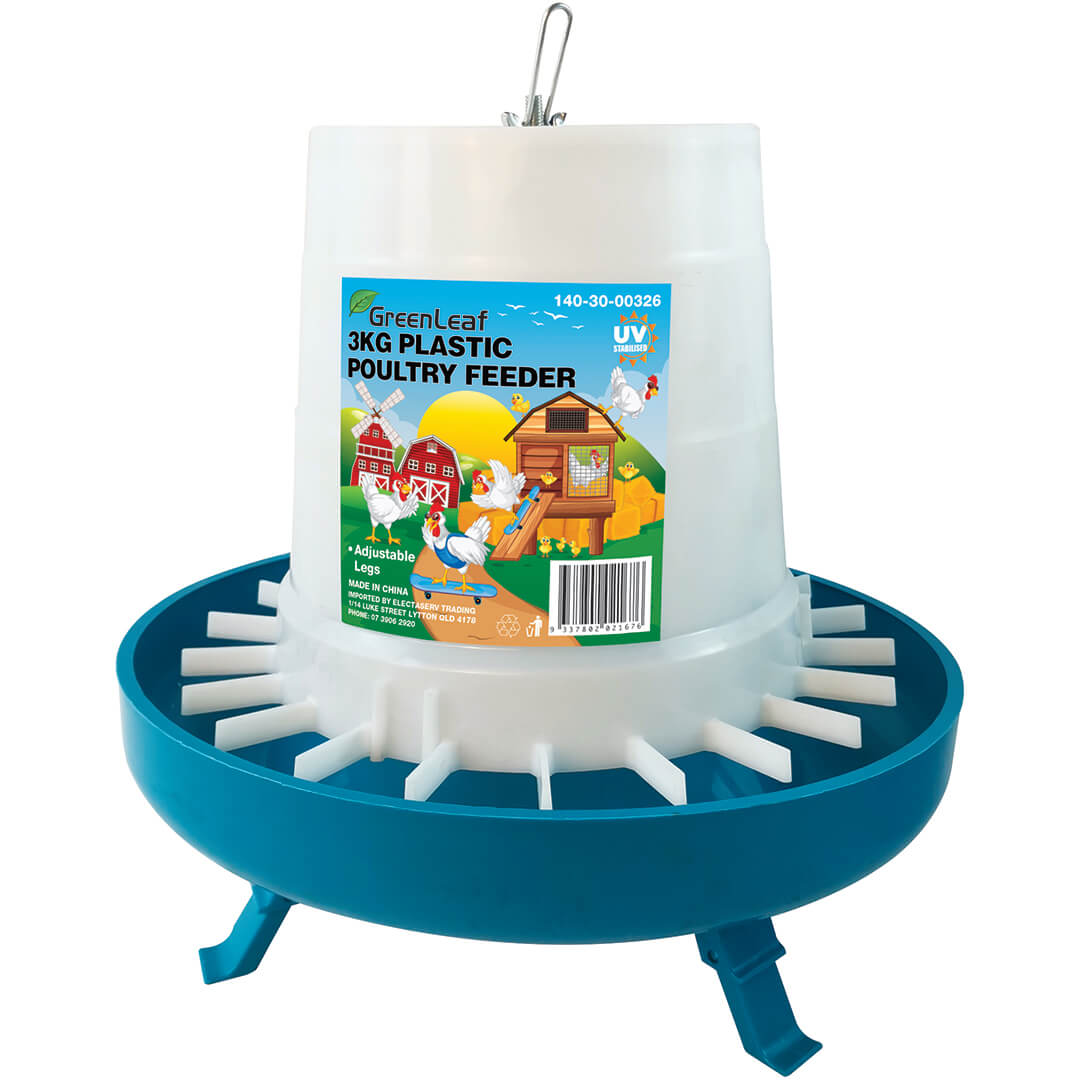 Greenleaf 3kg Plastic Poultry Feeder